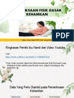 Pemeriksaan Fisik Dasar Kehamilan