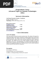 Advanced Topics On Antenna Technologies