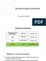 Standar Dan Instrumen Akreditasi FKTP