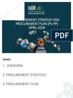4.NPF Training- Procurement Strategy-Procurement Plan