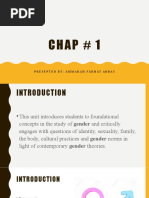 Chap # 1: Presented By: Ammarah Farhat Abbas