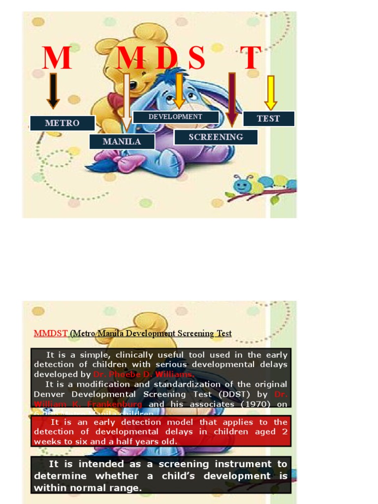 M Mds T: Metro Manila Screening Test | PDF | Hand | Foot