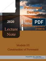 Pavement Design & Highway Construction