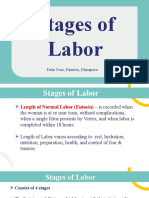 Stages of Labor: Dela Cruz, Dineros, Dimaporo