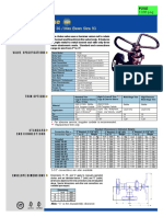 P25E Choke valve specification sheet