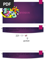 Division of Whole Numbers