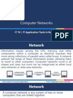 IT74 Lecture #3 Networking, Internet, Email