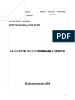 Tchad Charte Contribuable 2004