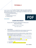 Library Management System Scope Document