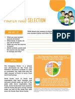 Adult Module 4 - Proper Food Selection Handout (English)