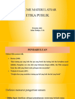 Resume Materi Etika Publik