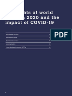 Highlights of World Trade in 2020 and The Impact of COVID-19