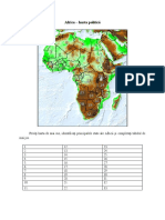Africa Harta Politica