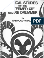 1 Whaley Musical Studies for the Intermediate Drummer PDF