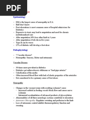 Diabetic Foot