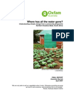 Where Has All The Water Gone?: Understanding Climate Change From A Community Perspective Northern KwaZulu-Natal, South Africa