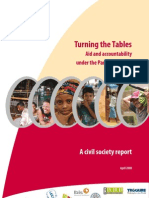 Turning The Tables: Aid and Accountability Under The Paris Framework A Civil Society Report