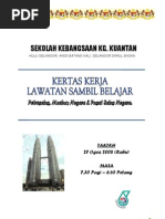 Surat Kiriman Rasmi Permohonan Mengadakan Lawatan Sambil 