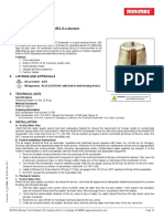 Technical Data Sheet: Model MA2 Accelerator: 1. Description