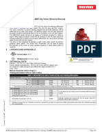 Technical Data Sheet: Model MD5 Dry Valve (Groove-Groove) : 1. Description