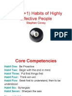 The 7 (+1) Habits of Highly Effective People: Stephen Covey