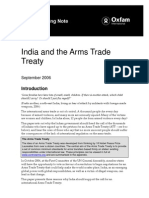 India and The Arms Trade Treaty