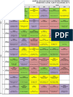 Jadwal Kuliah FT UNJA Ganjil 1718 BARU