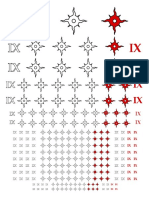 Thousand Sons Logo Sheet