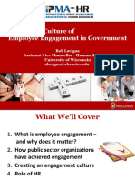Creating A Culture of Employee Engagement in Government