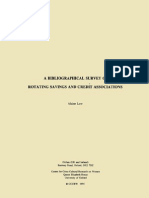 A Bibliographical Survey of Rotating Savings and Credit Associations