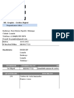 Cartões de visita gráficos