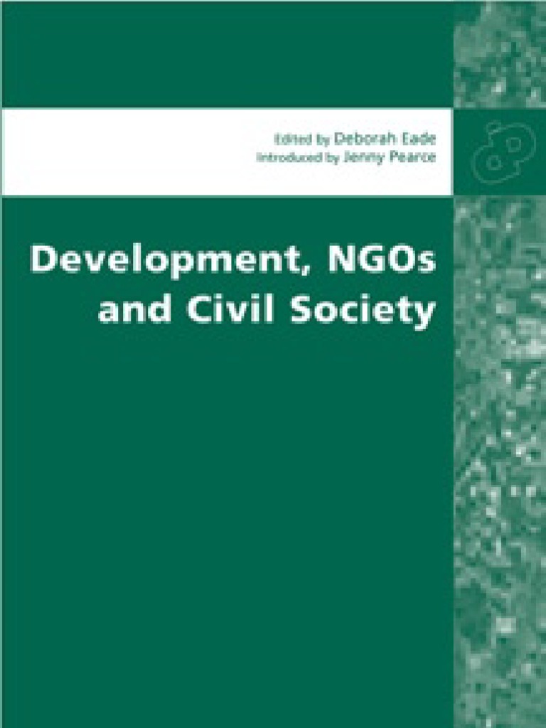 Development, NGOs and Civil Society | PDF | International Development ...