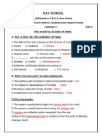 Coastal Plains of India EVS Lesson