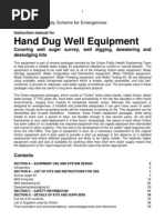 Download Instruction Manual for Hand Dug Well Equipment by Oxfam SN52830872 doc pdf