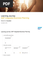 SAP Integrated Business Planning - Jun 2021