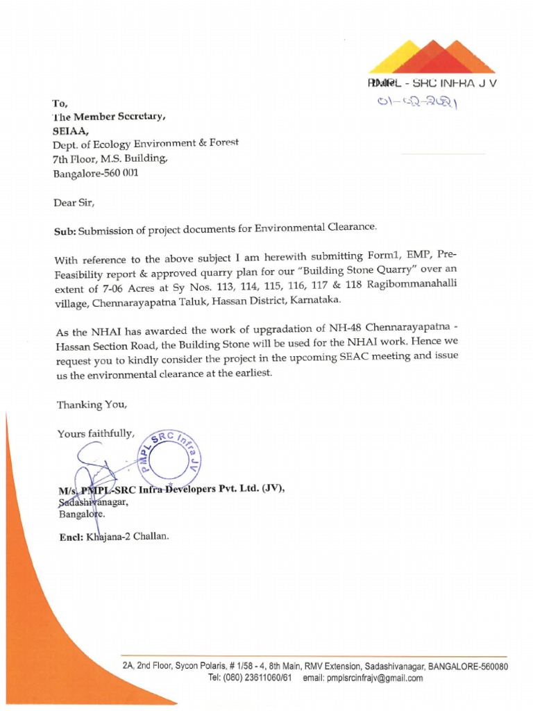 SRC Letter | PDF