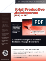 Total Productive Maintenance: (TPM) & 5S