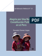 Alegría Por Una Nueva Constitución Política Peruana