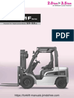 Nissan Forklift Diesel 2-3,5 Ton Service Manual