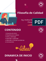 Filosofia de Calidad