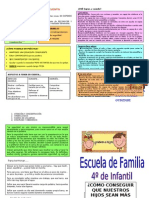 Diptico Escuela Familia