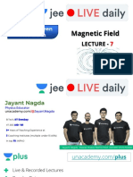 (L7) Magnetic Field 14th July Notes
