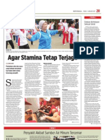 Agar Stamina Tetap Terjaga