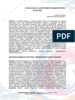 Gêneros discursivos na escola: abordagens emancipatórias