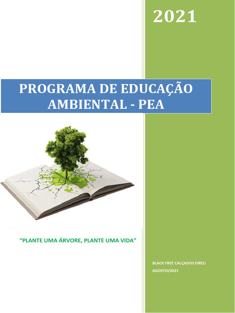 Programa de Educação Ambiental 2021 | PDF | Desperdício | Sustentabilidade