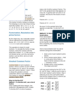 Algebra Prime and Composite Numbers, Factorization, GCF, and LCM