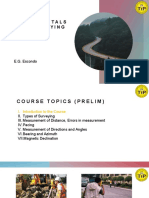 Lesson 1 TYPES OF SURVEYING