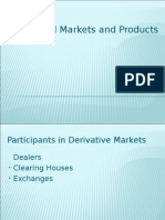 Financial Mkts and Products