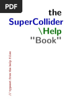 SuperCollider HelpBook