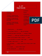 Indefinite Articles Worksheet Templates Layouts - 107937